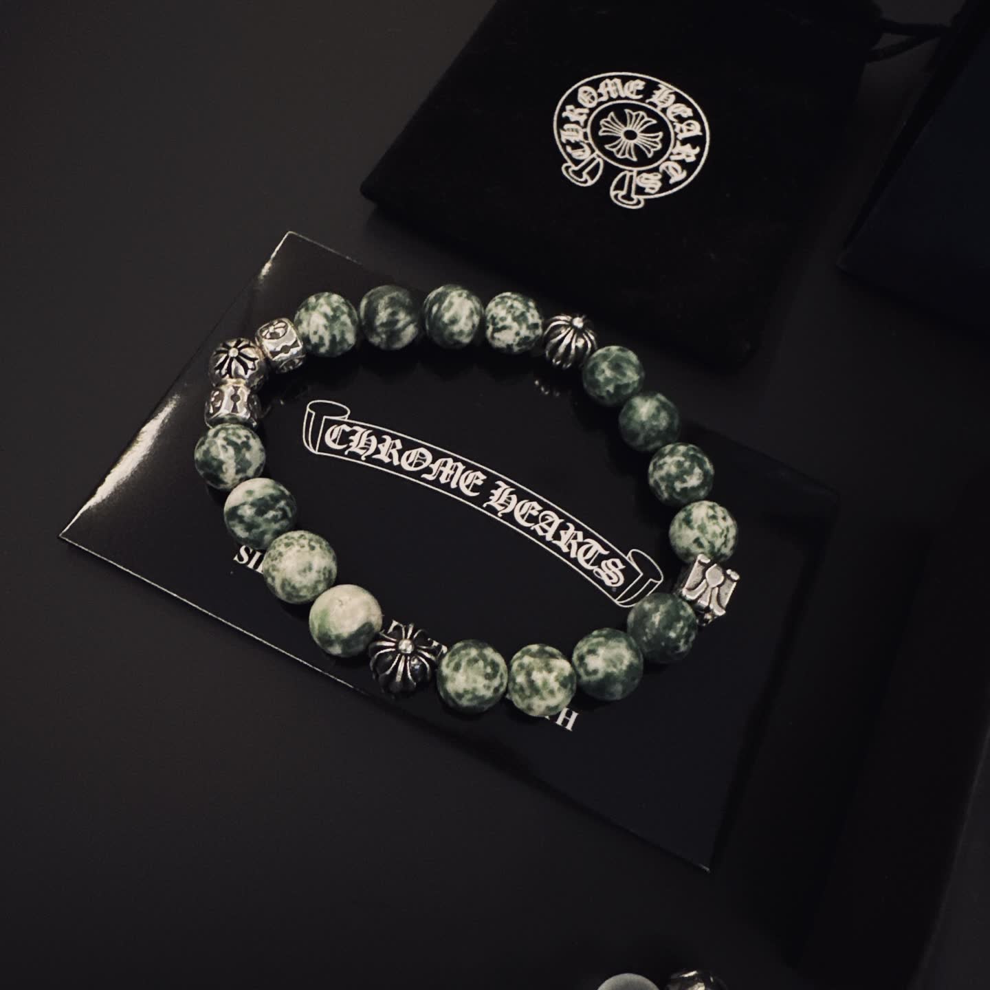 Chrome Hearts Beaded Bracelet Set